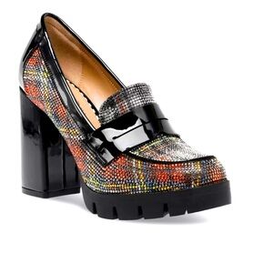 New betsy Johnston Adison loafer pumps